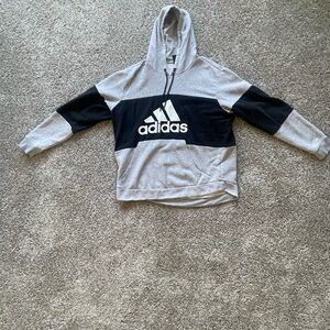 Adidas Black/Gray Hoodie
